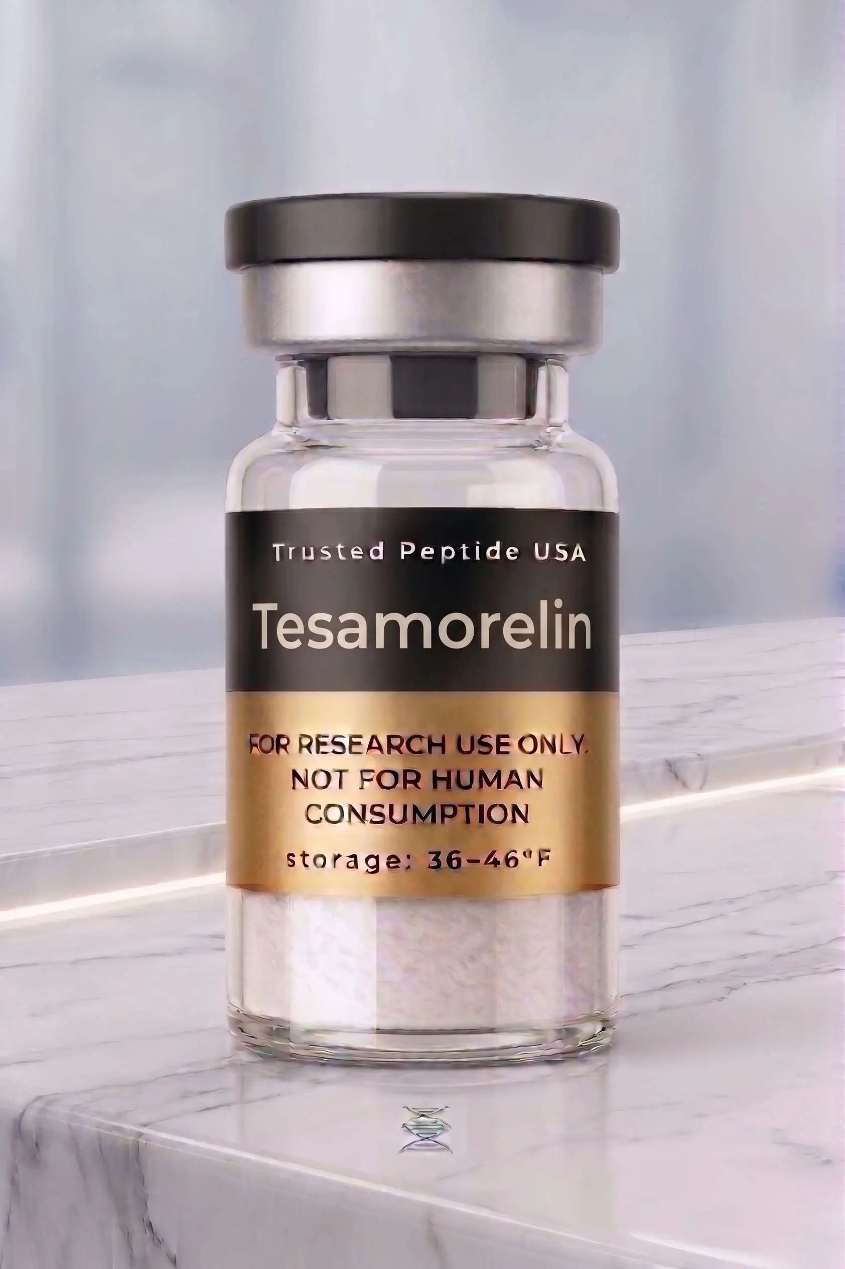 Tesamorelin molecular structure