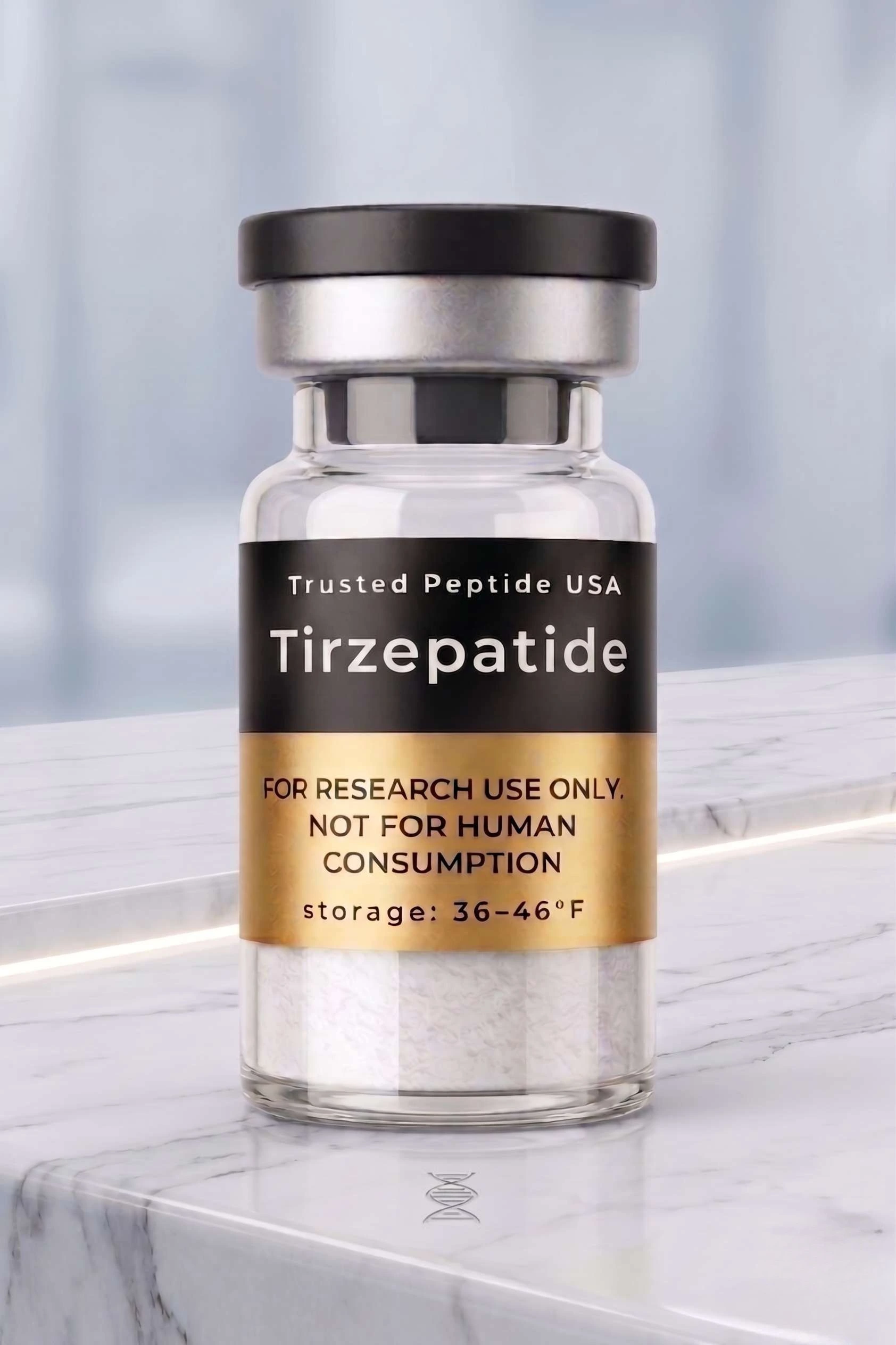 Tirzepatide molecular structure